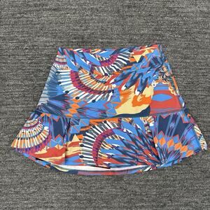 Dona Jo Skirt Skort Women 2 Large Seabreeze Athletic Tennis Pickle Ball Abstract